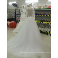 Aoliweiya Customize Bridal Wedding Dresses with Flower Appliques